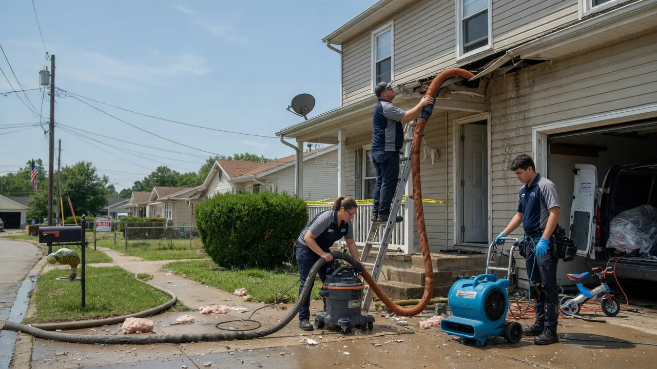 Water Damage Restoration in Marietta, TX near me